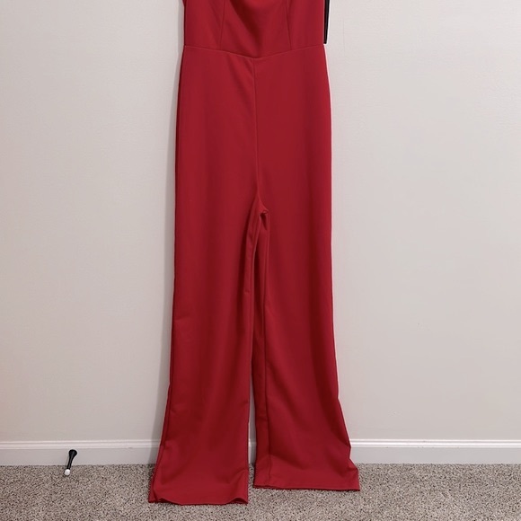 Lulus Pants & Jumpsuits Nwt Lulus Enticing Endeavors Red Sleeveless